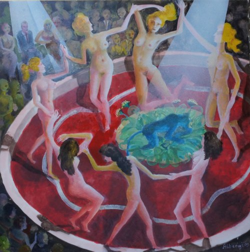 danza della scimmia azzurra
