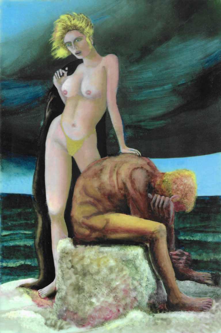 Il viaggio infinito, lasciare Ogigia (cm 90x60)