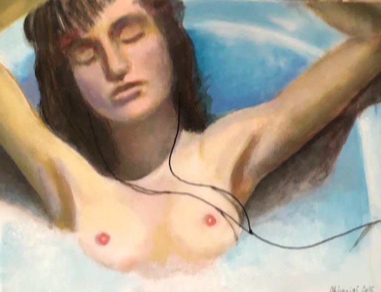 E nel suono l'oblio (40x30 cm)