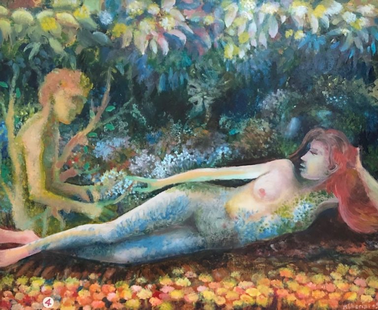 Flora e il principe di legno (57x47 cm)