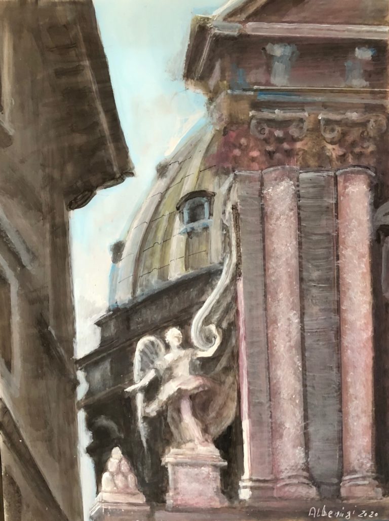 La Controriforma, S. Andrea della Valle (40x30 cm)