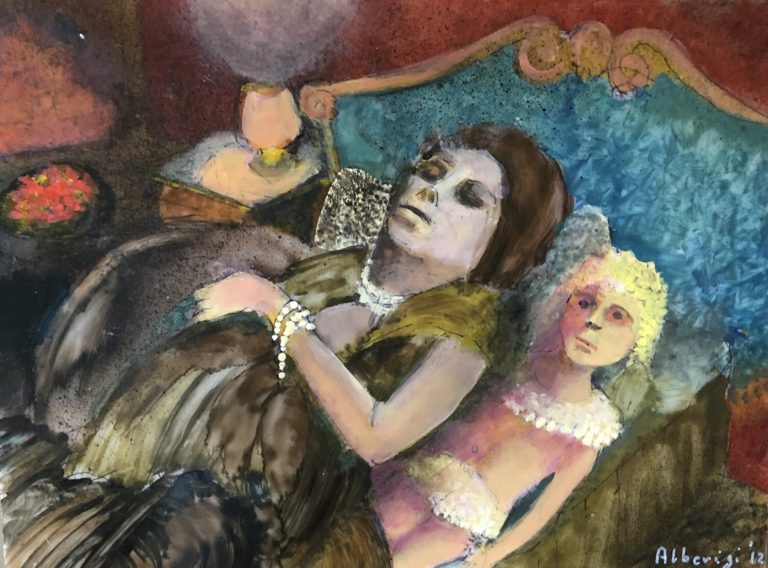 Il braciere della contessa (cm 40x30)