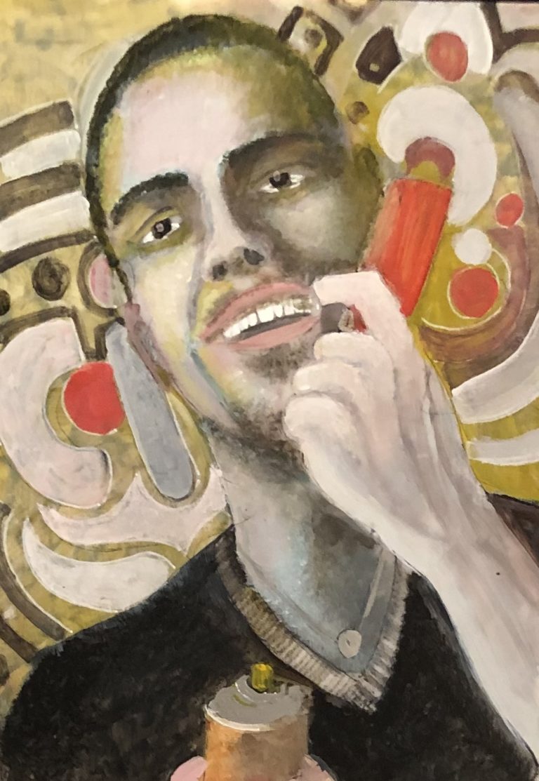Il Graffittaro (40x30 cm)