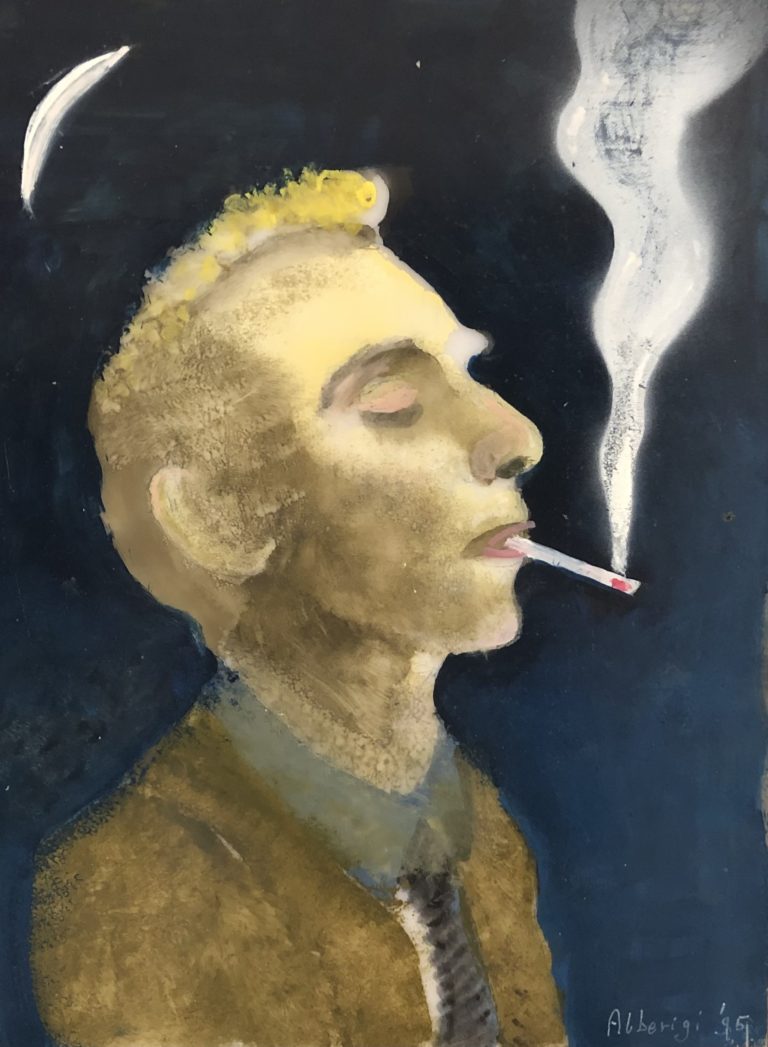 Mangiato dal fumo (40x30 cm)