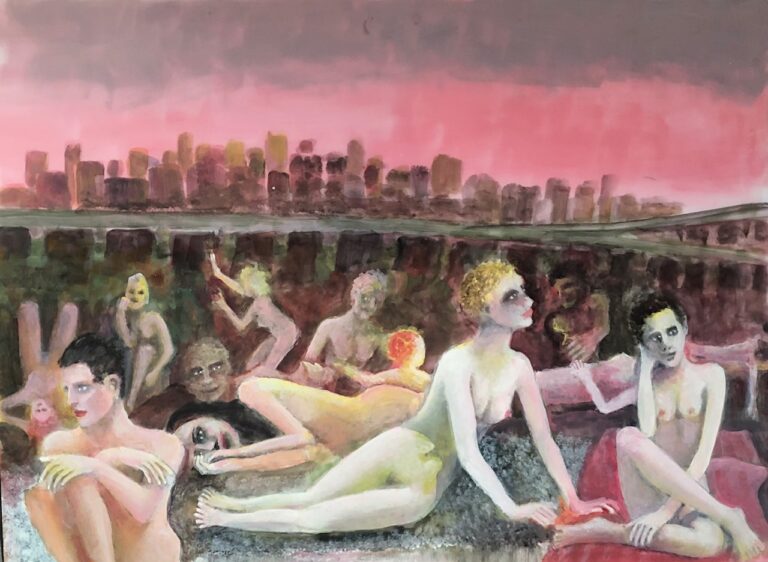 Gli scarti nella società dell'efficenza (80x60 cm)