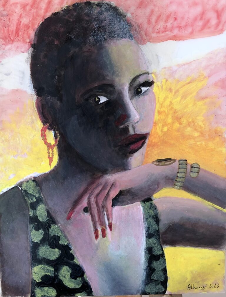 Iduwe dei boscimani (40x30 cm)