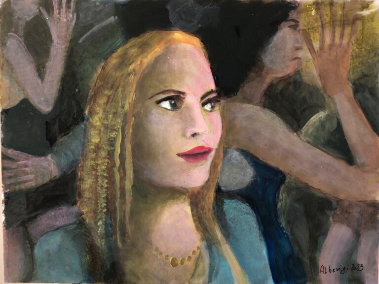 il viaggio accidentato verso l'età adulta (40x30 cm)