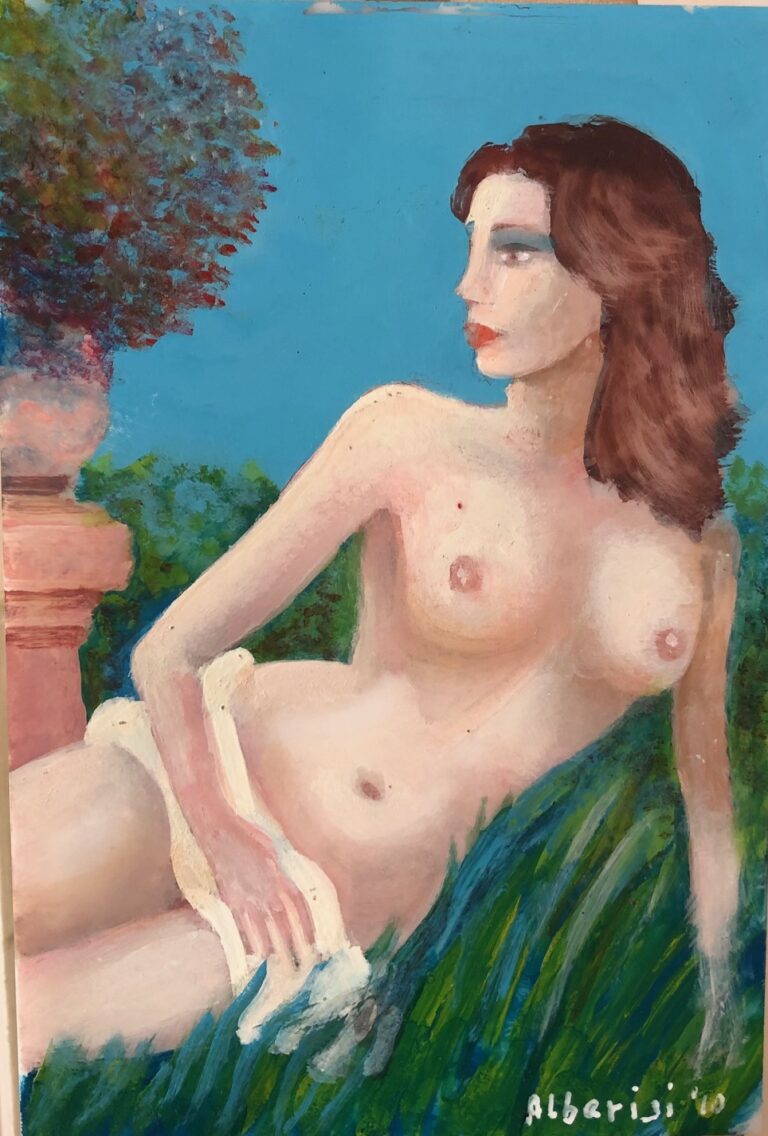 oltre la siepe (30x20 cm)