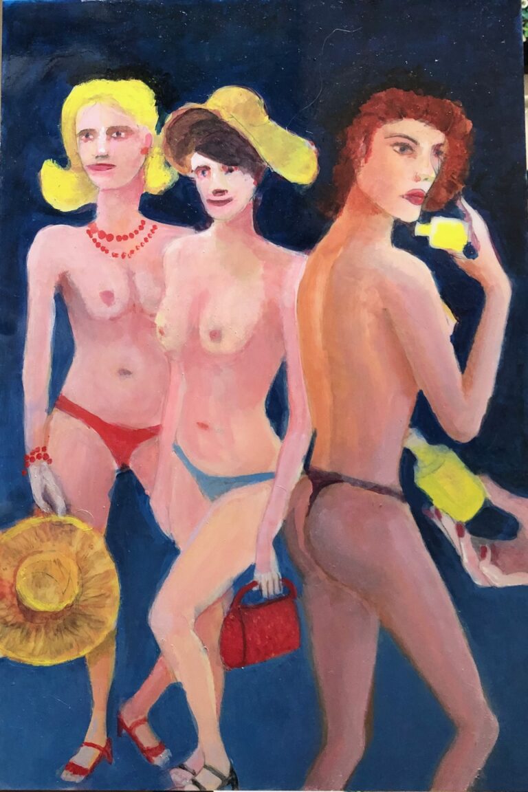 Da Le tre grazie a Le tre influencer (cm 60x40)