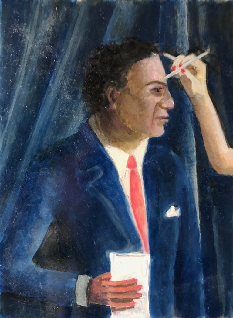 Narciso vecchio (cm 40x30)