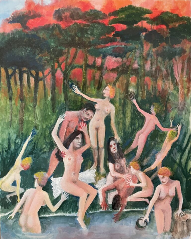 La disfatta di Flora (cm 93x73)