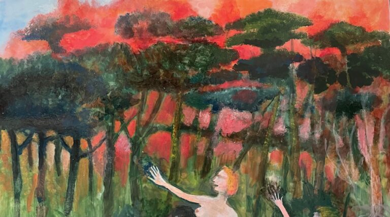 La disfatta di Flora (particolare 1)